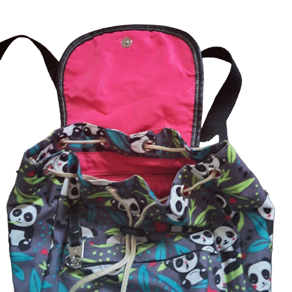 Lily Bloom Small Backpack Style Drawstring Purse … - image 7